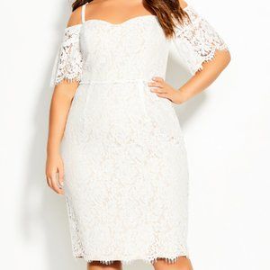 Lace Whisper Dress -  Ivory